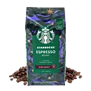 Espresso Dark Roast coffee beans from Starbucks 
