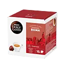 Nescafé Espresso Roma package and capsule for Dolce Gusto
