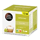 NescafÃ© Cappuccino Big Pack package and capsule for Dolce Gusto