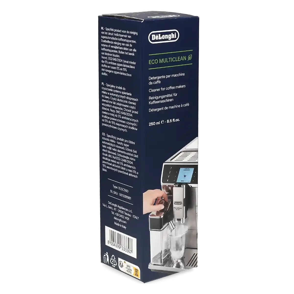 DeLonghi\u0020Eco\u0020MultiClean\u0020DLSC550\u0020Tejrendszer\u0020tiszt\u00EDt\u00F3\u0020