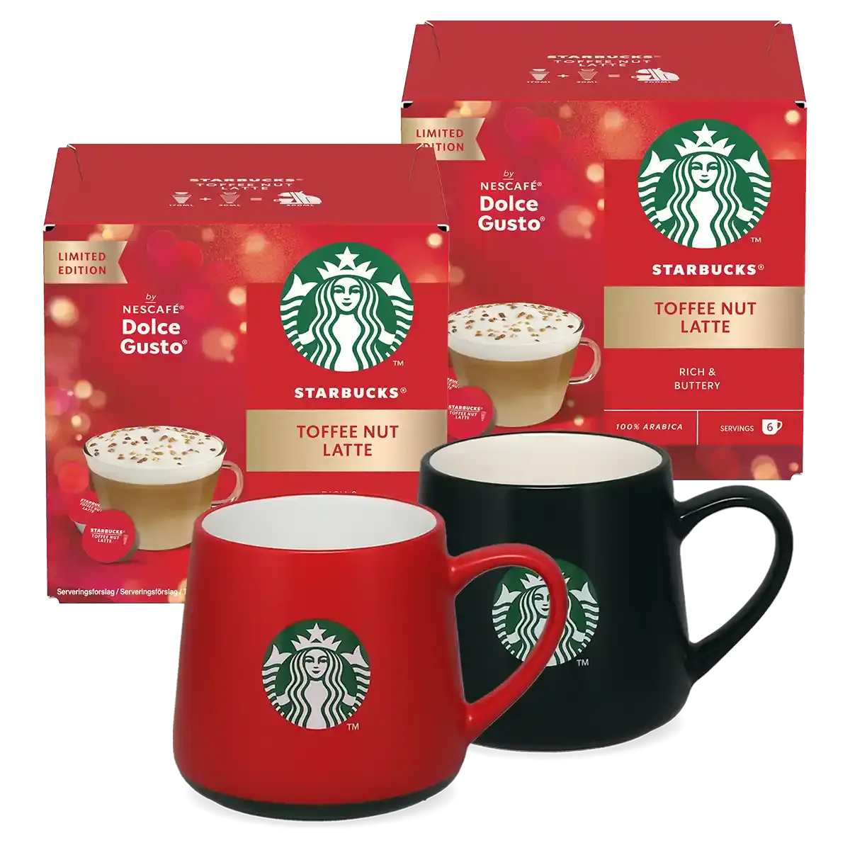 Toffee Nut Latte + 2 bögre csomag