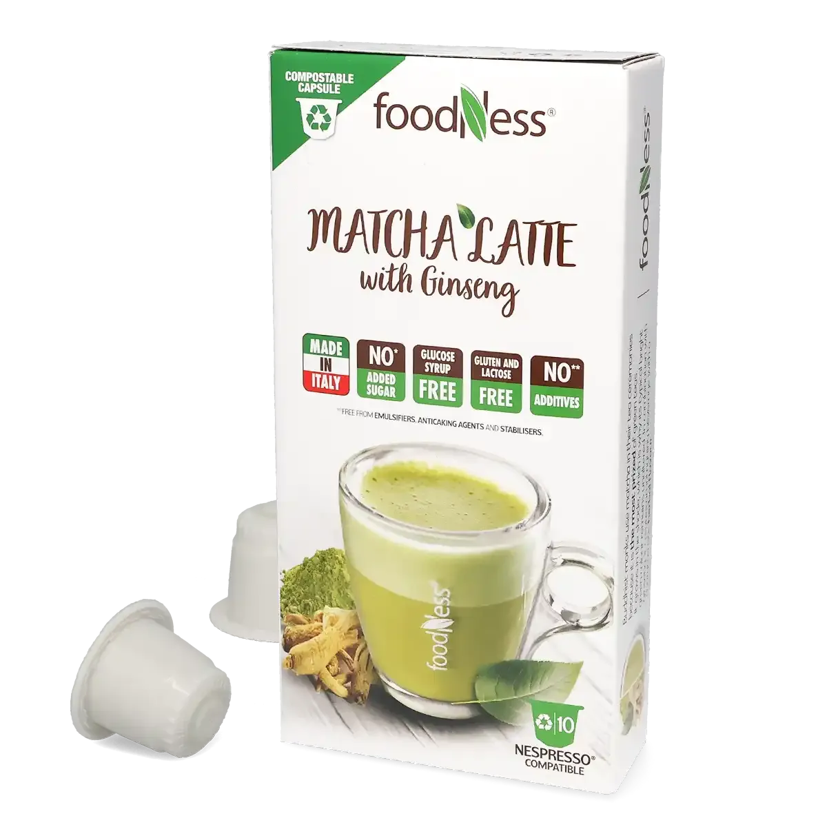 Matcha\u0020latte\u0020ginsenggel