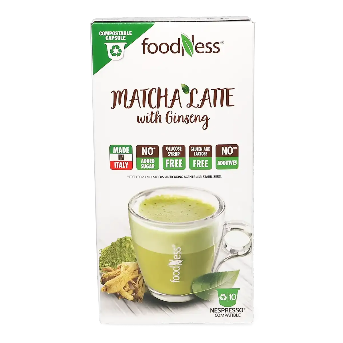 Matcha\u0020latte\u0020ginsenggel