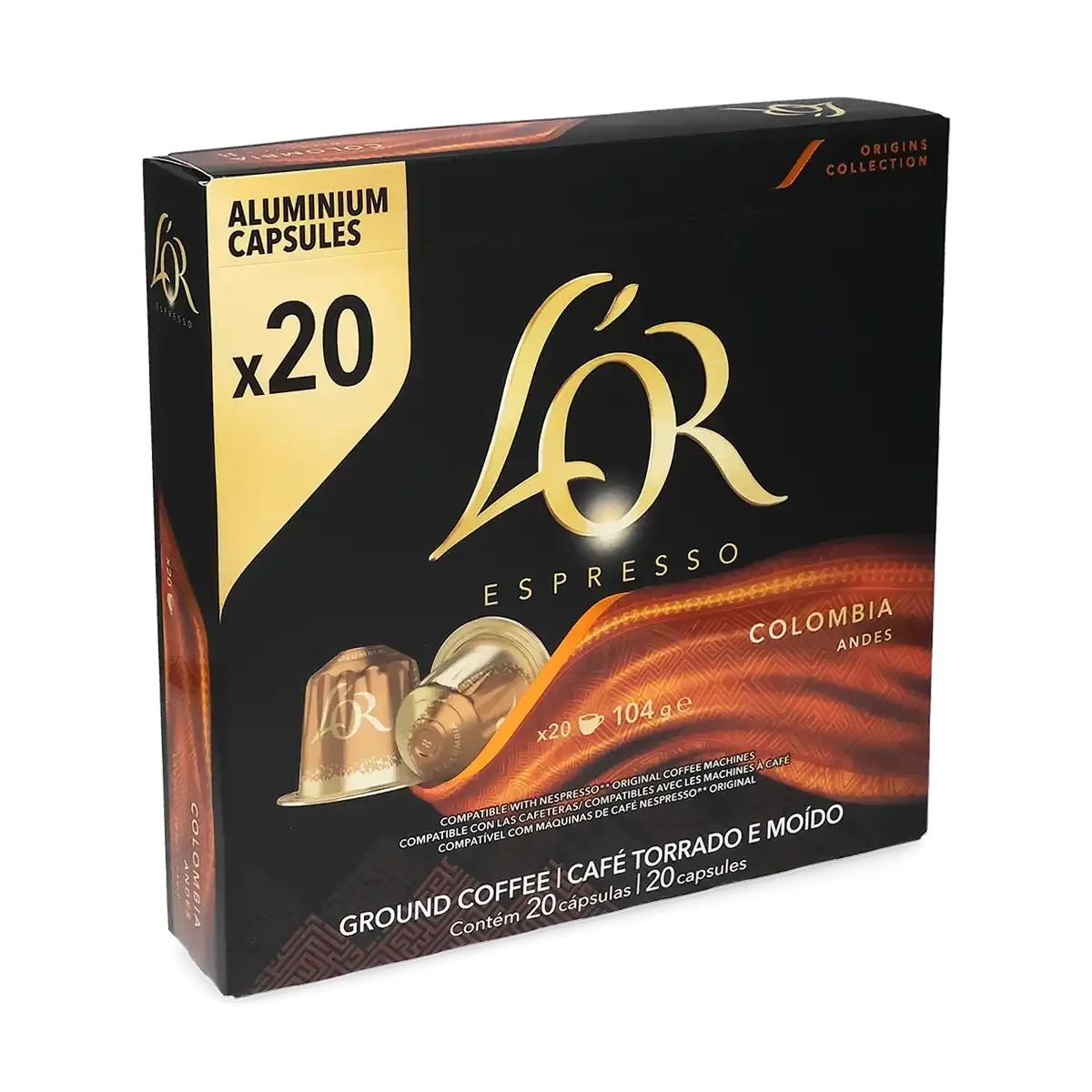 L'OR | Colombia - 20 kapszula a Nespresso® termékhez
