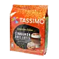 Fahéjas tekercs latte