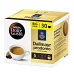 Dallmayr Prodomo Big Pack package and capsule for Dolce Gusto
