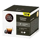 NescafÃ© Espresso Intenso Big Pack package and capsule for Dolce Gusto
