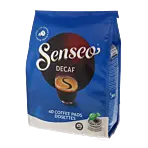 Senseo Decaf 40 package and pods for Senseo
