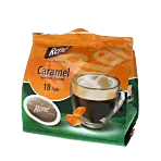 Café René Caramel package and pods for Senseo
