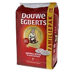 Douwe Egberts Aroma Rood 54 package and pods for Senseo