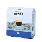 Kaffekapslen Decaf 36 package and pods for Senseo