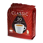Kaffekapslen Classic 20 package and pods for Senseo