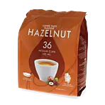 Kaffekapslen Hazelnut 36 package and pods for Senseo
